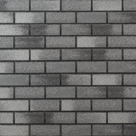 Фасадная плитка ТехноНиколь Hauberk цвет готический кирпич 2 м²