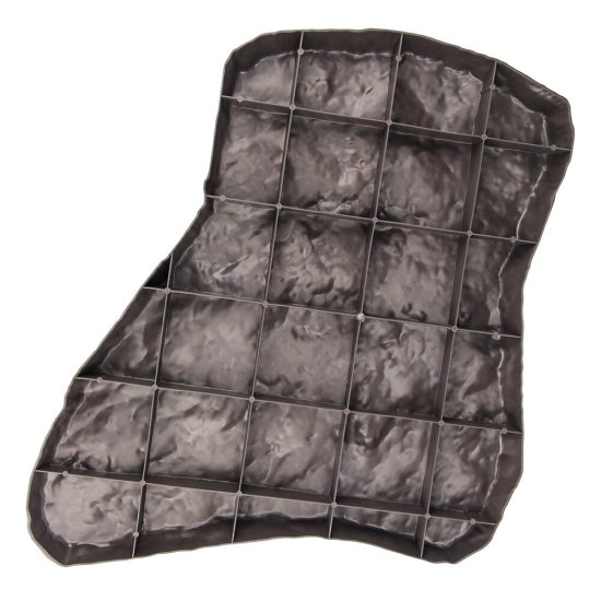 Плитка садовая Поиск 55х41,5 см коричневая