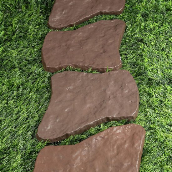 Плитка садовая Поиск 55х41,5 см коричневая