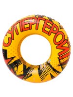 Надувной плавательный круг Герой ПВХ 65 см