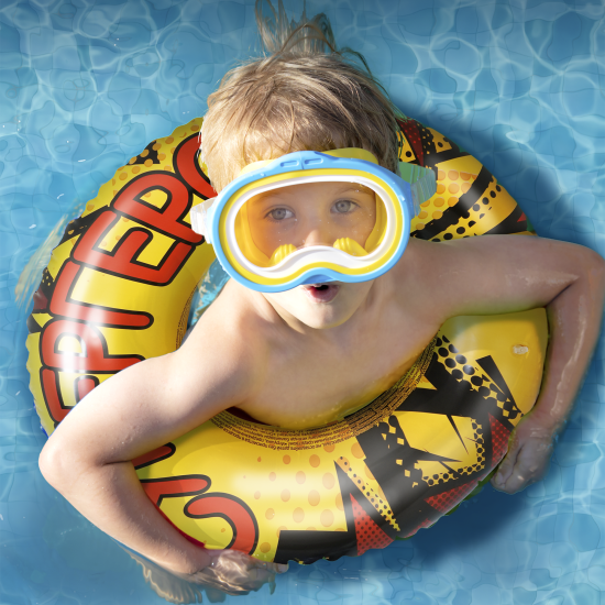 Надувной плавательный круг Герой ПВХ 65 см