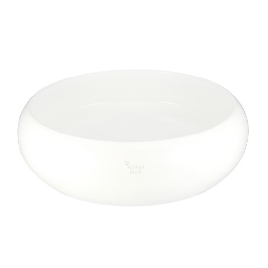 Раковина Corsa Deco Vogue 40 см накладная белая (ABVG40)