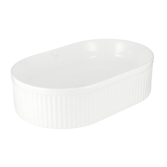 Раковина Corsa Deco Lines 49 см накладная белая (ABLVX49O)