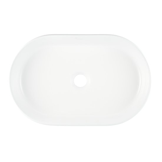 Раковина Corsa Deco Lines 49 см накладная белая (ABLVX49O)