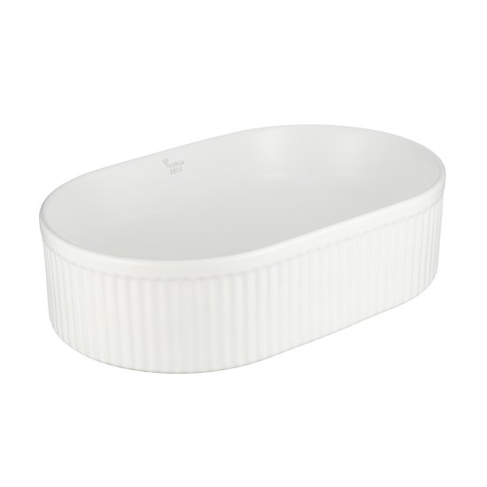Раковина Corsa Deco Lines 49 см накладная белая матовая (ABLVX49OMW)