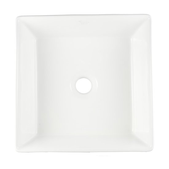 Раковина Corsa Deco Stripe200 38 см накладная белая (ABST38Q)