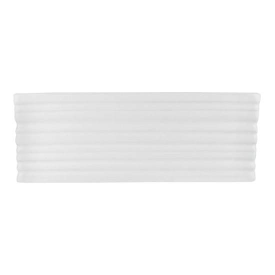 Раковина Corsa Deco Stripe200 38 см накладная белая (ABST38Q)