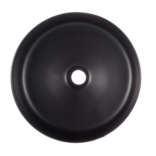 Раковина Corsa Deco WX300 37 см накладная черная (ABWX37B)