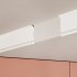 Плинтус экополимер Cosca Decor 60х16х2000 мм белый гибкий (PL002)