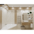 Плитка настенная Azori Forest Lucido 31.5x63 см 1.79 м² глянцевая цвет бежевый