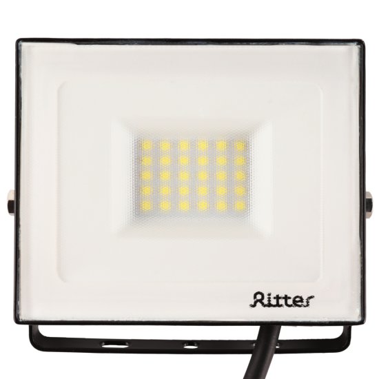 Прожектор светодиодный Ritter Profi 6500K 30 Вт IP65 черный