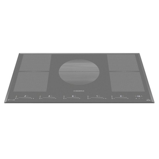 Варочная панель индукционная Maunfeld CVI905SFLGR Inverter 5 конфорок серая