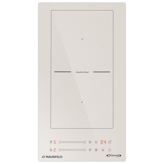 Варочная панель индукционная Maunfeld CVI292S2BBG Inverter 2 конфорки бежевая