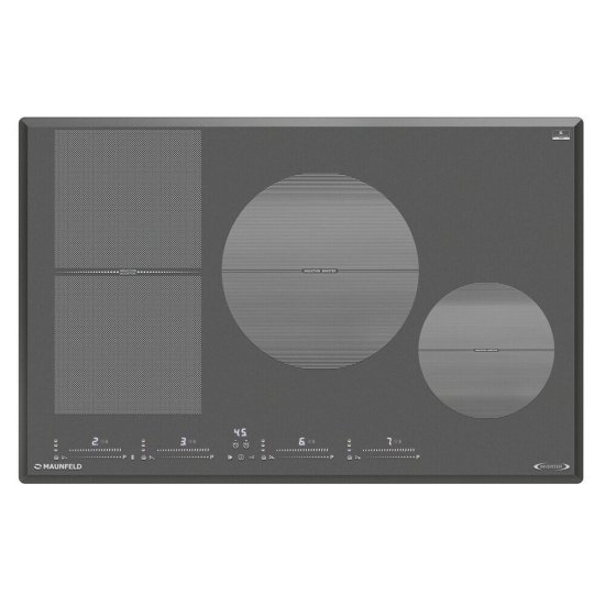 Варочная панель индукционная Maunfeld CVI804SFDGR Inverter 4 конфорки графит