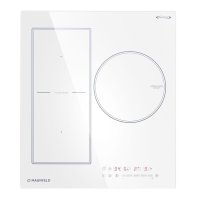 Варочная панель индукционная Maunfeld CVI453SBWH Inverter 3 конфорки белая