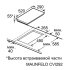 Варочная панель индукционная Maunfeld CVI292S2FMBL Lux Inverter 2 конфорки голубая