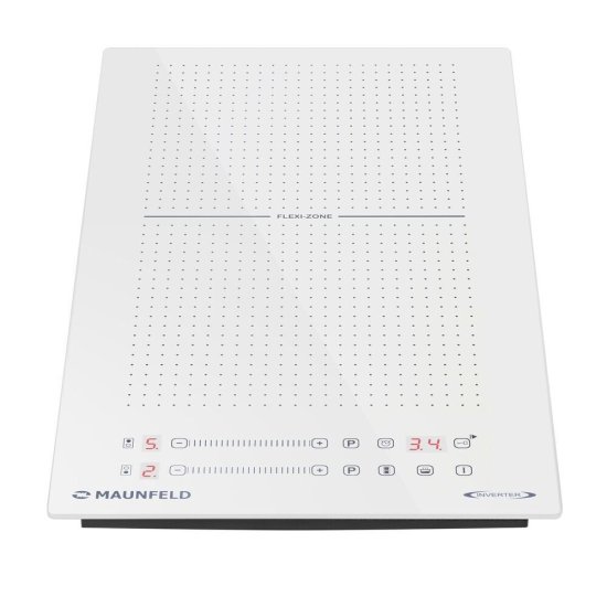 Варочная панель индукционная Maunfeld CVI292S2FWH Inverter 2 конфорки белая