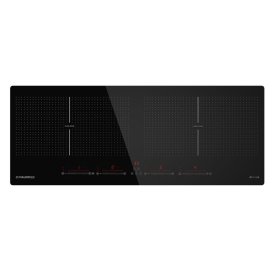 Варочная панель индукционная Maunfeld CVI904SFLBK Inverter 4 конфорки черная