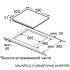 Варочная панель индукционная Maunfeld CVI594SF2WHD Inverter 4 конфорки белая