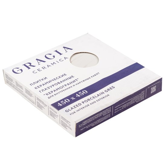 Керамогранит Gracia Ceramica Royal белый 450х450х8 мм (8 шт.=1,62 кв.м)