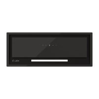 Кухонная вытяжка встраиваемая Lex Hyper 900 GS 69,8 см черная (CHAT000152)