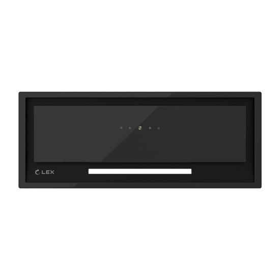 Кухонная вытяжка встраиваемая Lex Hyper 900 GS 69,8 см черная (CHAT000152)