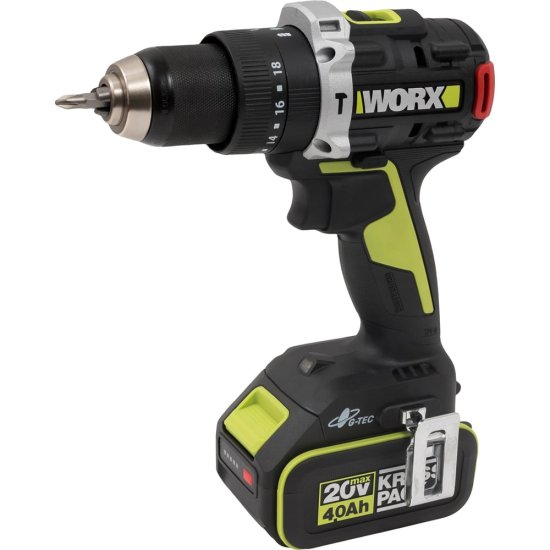 Аккумуляторная ударная дрель-шуруповерт WORX Professional WU373.2