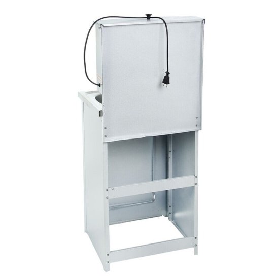 Умывальник дачный Акватекс 20 л с подогревом мойка из нержавеющей стали белый