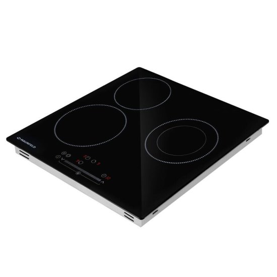 Варочная панель электрическая Maunfeld EVCE453SDPBK 3 конфорки черная