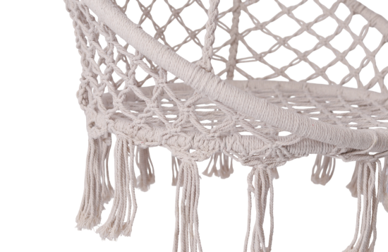 Подвесное кресло-гамак dia80 одноместное белый