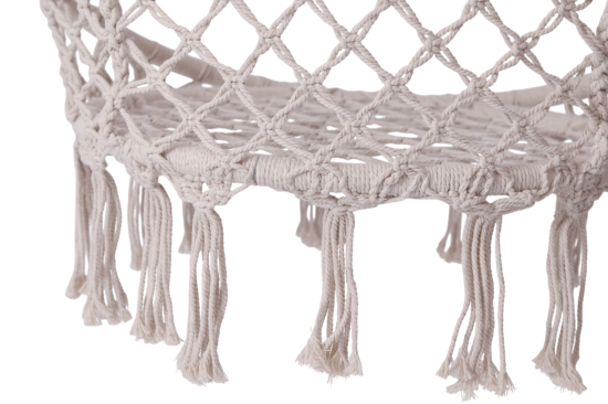 Подвесное кресло-гамак dia80 одноместное белый