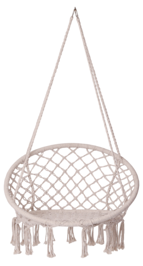 Подвесное кресло-гамак dia80 одноместное белый