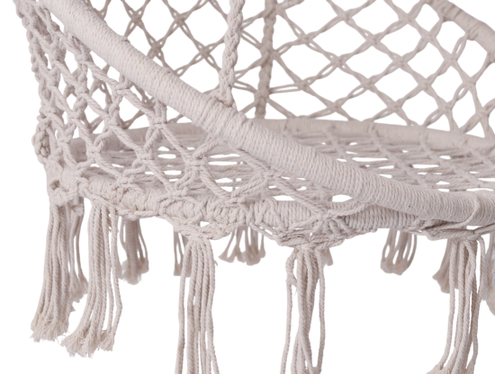 Подвесное кресло-гамак dia80 одноместное белый