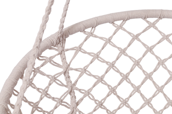 Подвесное кресло-гамак dia80 одноместное белый