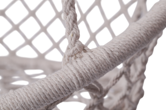 Подвесное кресло-гамак dia80 одноместное белый