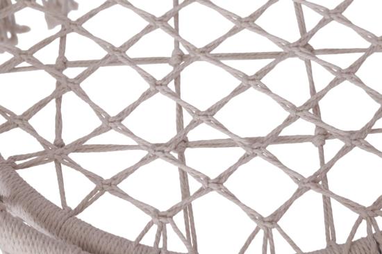 Подвесное кресло-гамак dia80 одноместное белый