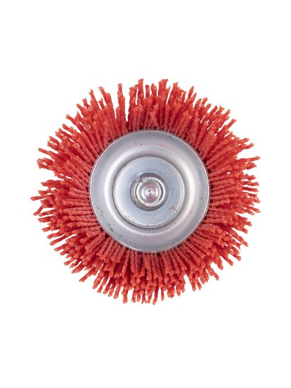 Кордщетка чашка для дрели Elitech 1820.154600 нейлоновая 75 мм