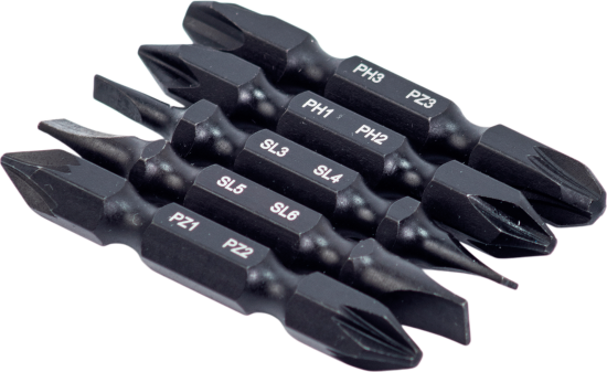 Набор бит двусторонних магнитных Rage 554175, 5 шт.