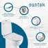 Унитаз-компакт Santek Аксель с микролифтом двойной смыв цвет белый