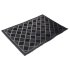 Коврик грязезащитный Mix Mat Rhomb 40x60 см резина цвет черный