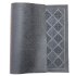 Коврик грязезащитный Mix Mat Rhomb 40x60 см резина цвет черный
