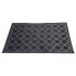 Коврик грязезащитный Mix Mat Rhomb 40x60 см резина цвет черный