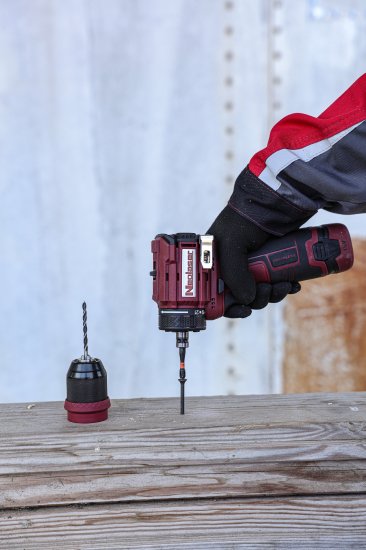 Дрель-шуруповерт аккумуляторная бесщеточная Neolaser NCDB-50-16BS, 16 В Li-Ion 2x2 Ач