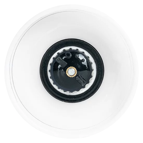 Мельница для специй 0.231 л стекло цвет белый