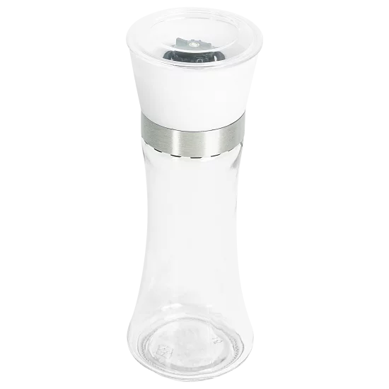 Мельница для специй 0.231 л стекло цвет белый