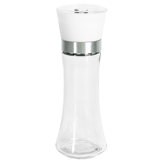 Мельница для специй 0.231 л стекло цвет белый