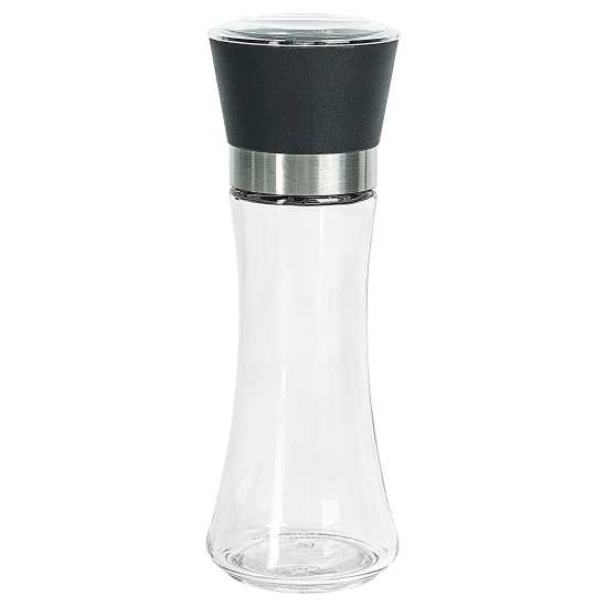 Мельница для специй 0.231 л стекло цвет черный