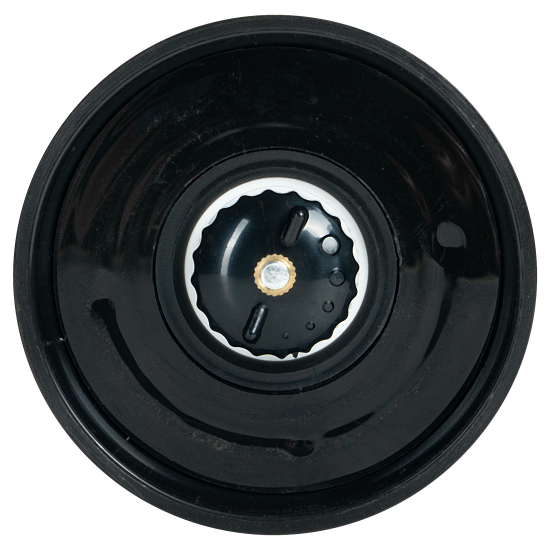 Мельница для специй 0.231 л стекло цвет черный