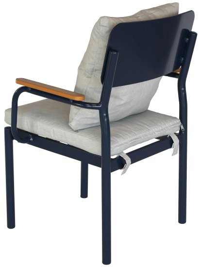 Садовое кресло с подушкой Garden Story Rockhill GS064 57x62x87 см алюминий