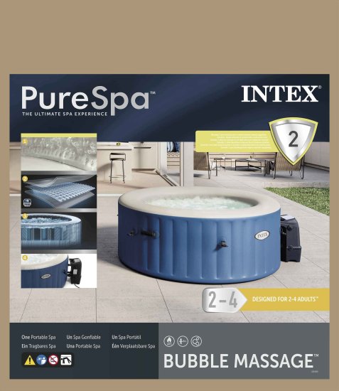 Спа-бассейн Intex 180x66 см 677 л